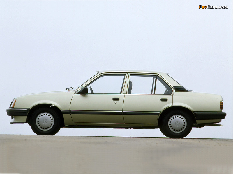 Opel Ascona (C2) 1984–86 images (800 x 600)