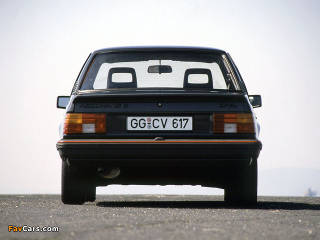 Opel Ascona Sport (C1) 1984 pictures (640 x 480)