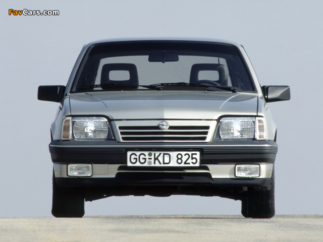 Opel Ascona CC (C3) 1986–88 photos (640 x 480)