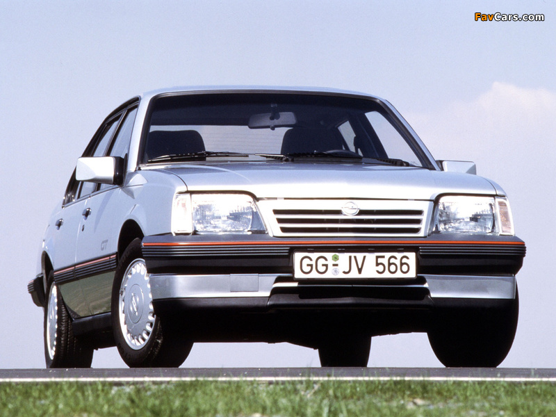Opel Ascona GT (C3) 1986–87 wallpapers (800 x 600)