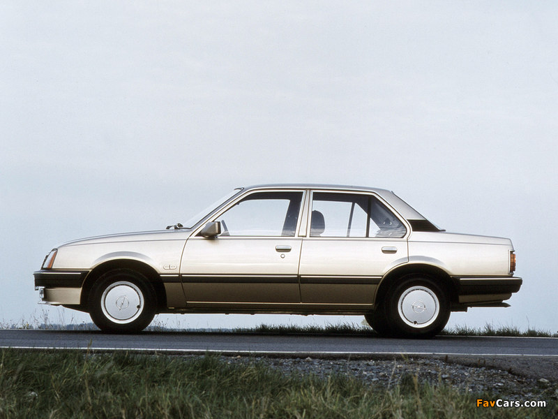 Photos of Opel Ascona CD (C1) 1983–84 (800 x 600)