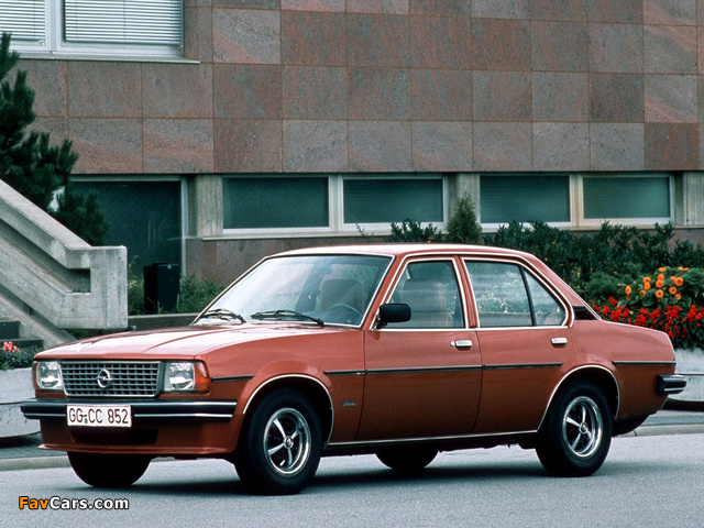 Pictures of Opel Ascona Berlina (B) 1975–81 (640 x 480)