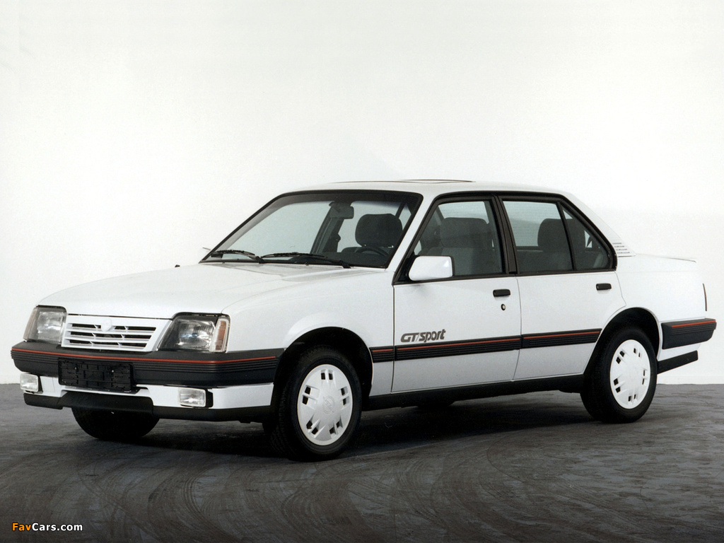 Pictures of Opel Ascona GT/Sport (C3) 1986–87 (1024 x 768)