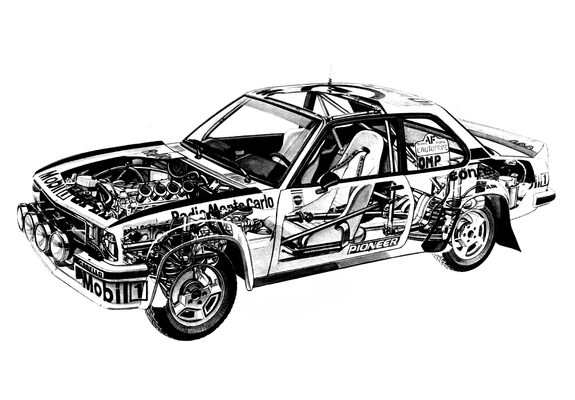 Pictures of Opel Ascona B400 Rally Version (B)