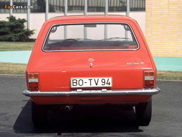 Opel Ascona Voyage (A) 1970–75 wallpapers (640 x 480)