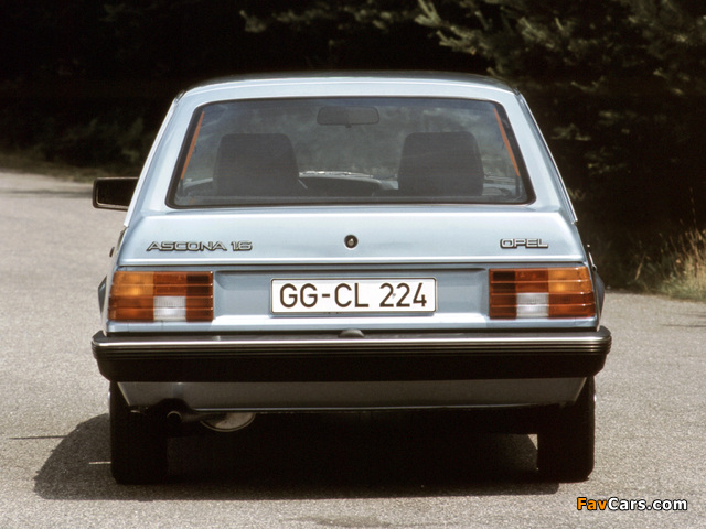 Opel Ascona CC (C1) 1981–84 wallpapers (640 x 480)