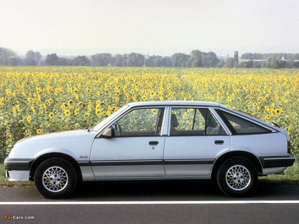 Opel Ascona CC (C3) 1986–88 wallpapers (1024 x 768)