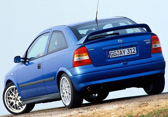 Images of Opel Astra OPC (G) 1999–2001