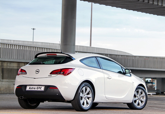 Images of Opel Astra GTC ZA-spec (J) 2012