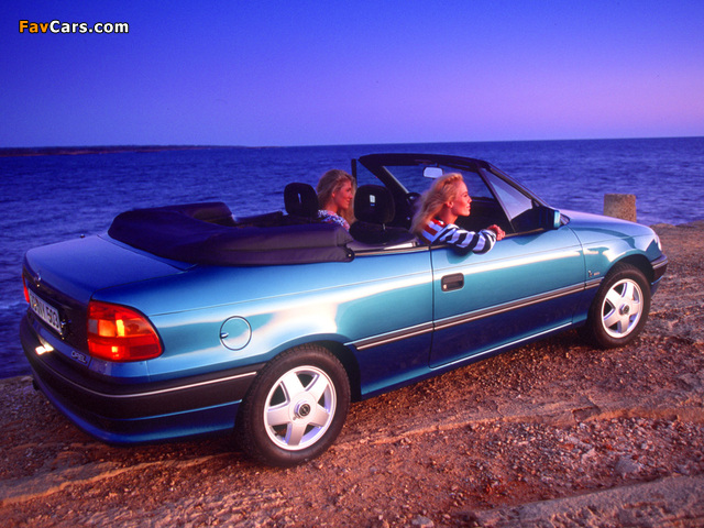 Opel Astra Cabrio (F) 1993–94 photos (640 x 480)