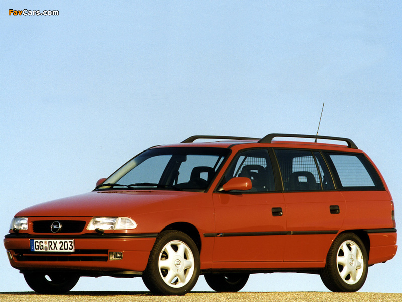 Opel Astra Caravan (F) 1994–98 photos (800 x 600)
