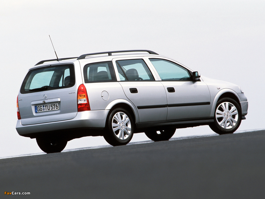 Opel Astra Caravan (G) 1998–2004 images (1024 x 768)