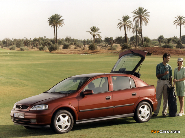 Opel Astra 5-door (G) 1998–2004 photos (640 x 480)