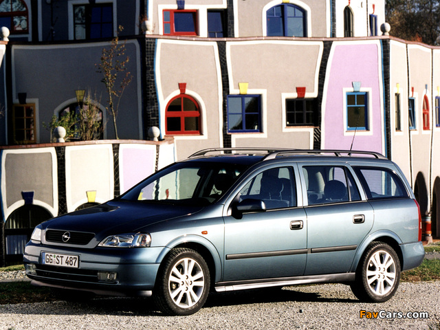 Opel Astra Caravan (G) 1998–2004 photos (640 x 480)