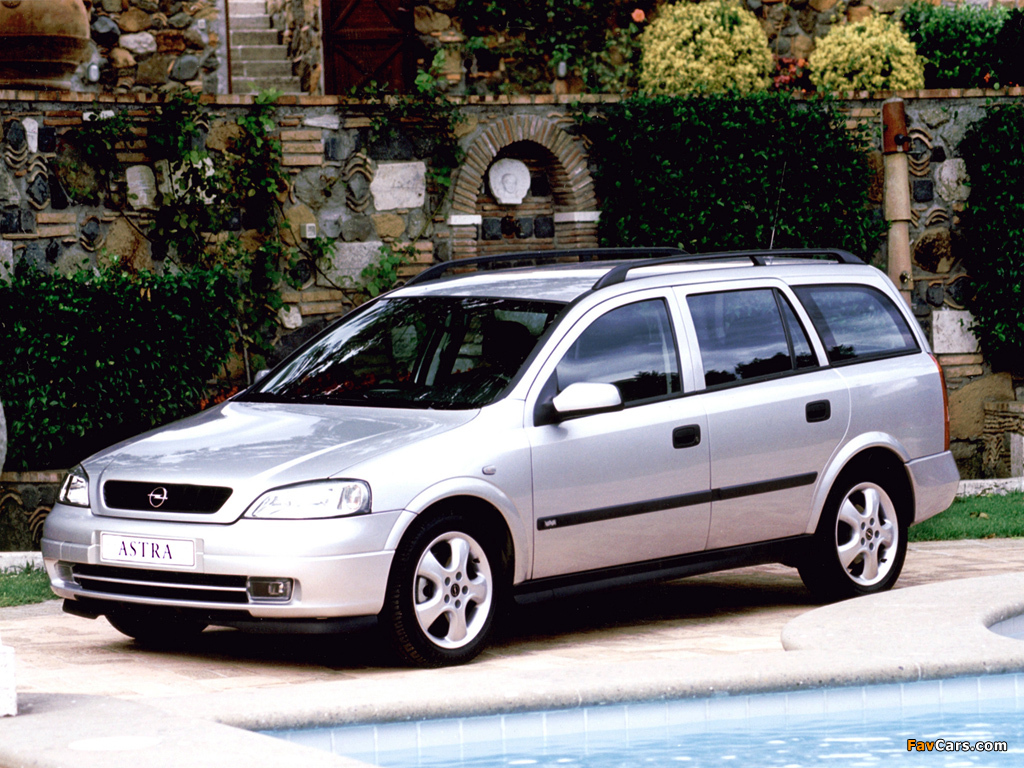 Opel Astra Caravan (G) 1998–2004 pictures (1024 x 768)