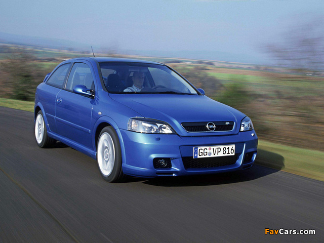 Opel Astra OPC (G) 2002–04 wallpapers (640 x 480)