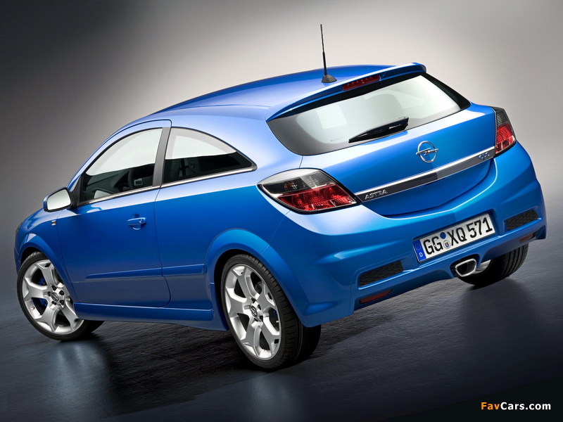 Opel Astra OPC (H) 2005–10 pictures (800 x 600)