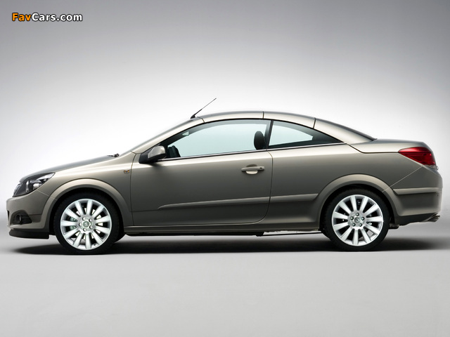 Opel Astra TwinTop (H) 2006–10 wallpapers (640 x 480)