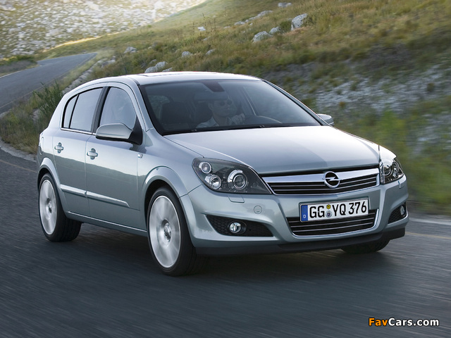Opel Astra Hatchback (H) 2007 photos (640 x 480)
