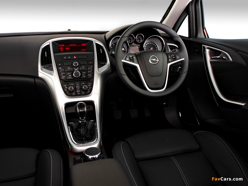 Opel Astra 5-door ZA-spec (J) 2010 images (800 x 600)
