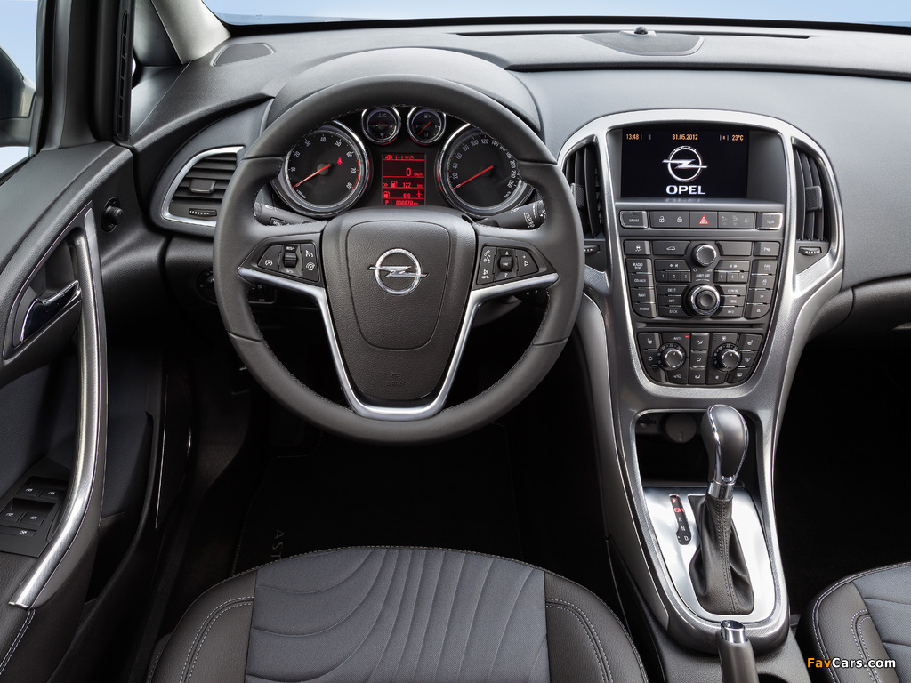 Opel Astra Sedan (J) 2012 images (1024 x 768)