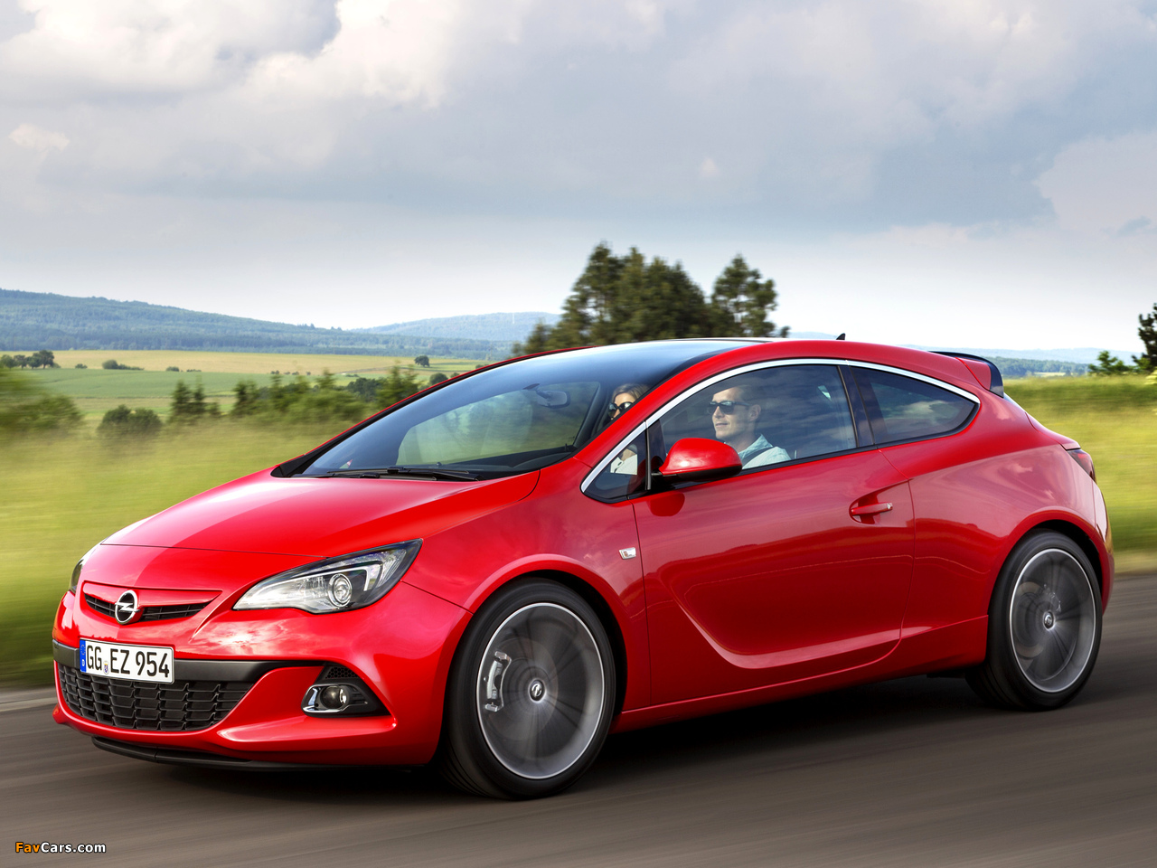 Opel Astra GSI BiTurbo Panoramic (J) 2012 pictures (1280 x 960)