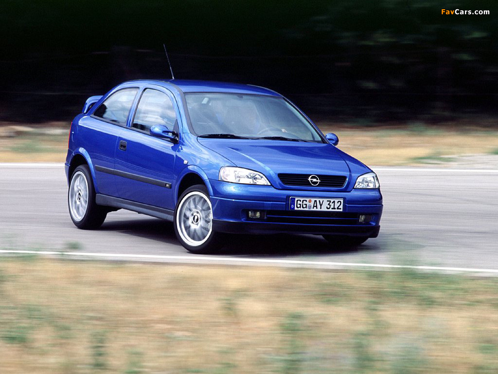 Photos of Opel Astra OPC (G) 1999–2001 (1024 x 768)