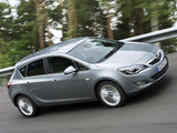 Photos of Opel Astra 5-door (J) 2009