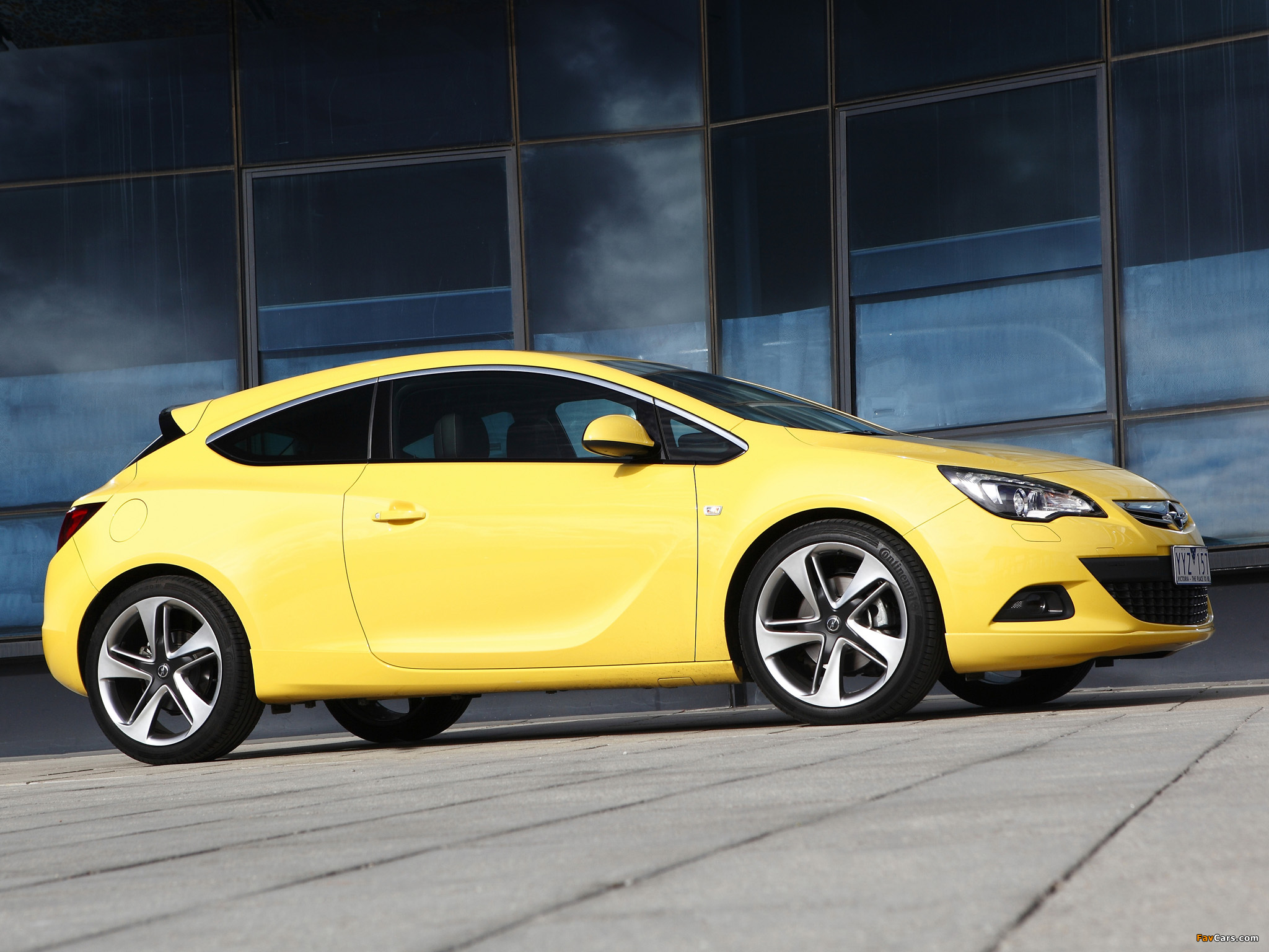 Photos of Opel Astra GTC AU-spec (J) 2012–13 (2048 x 1536)