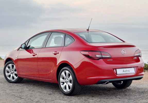 Photos of Opel Astra Sedan ZA-spec (J) 2013