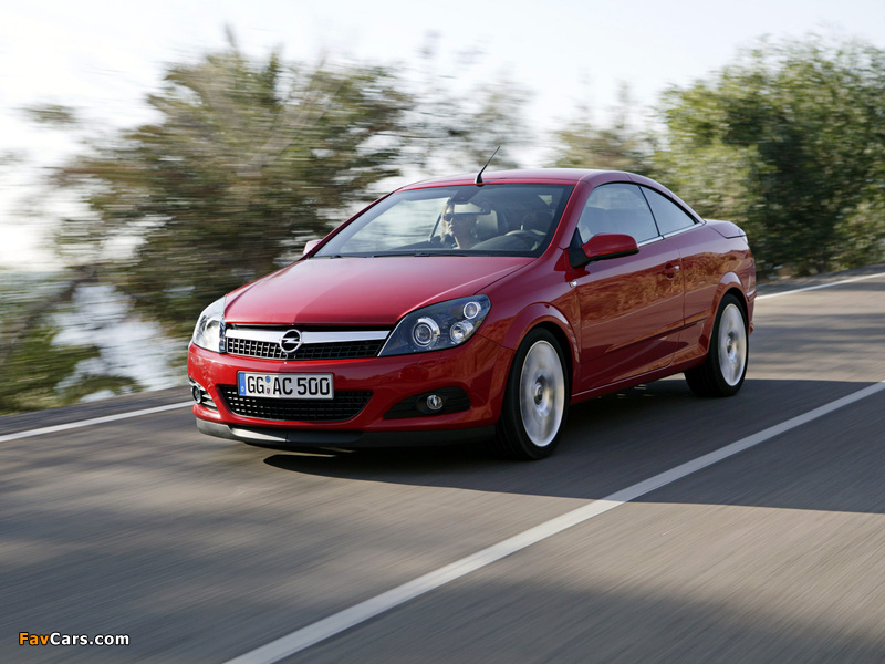 Pictures of Opel Astra TwinTop (H) 2006–10 (800 x 600)