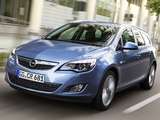 Pictures of Opel Astra Sports Tourer (J) 2010–12