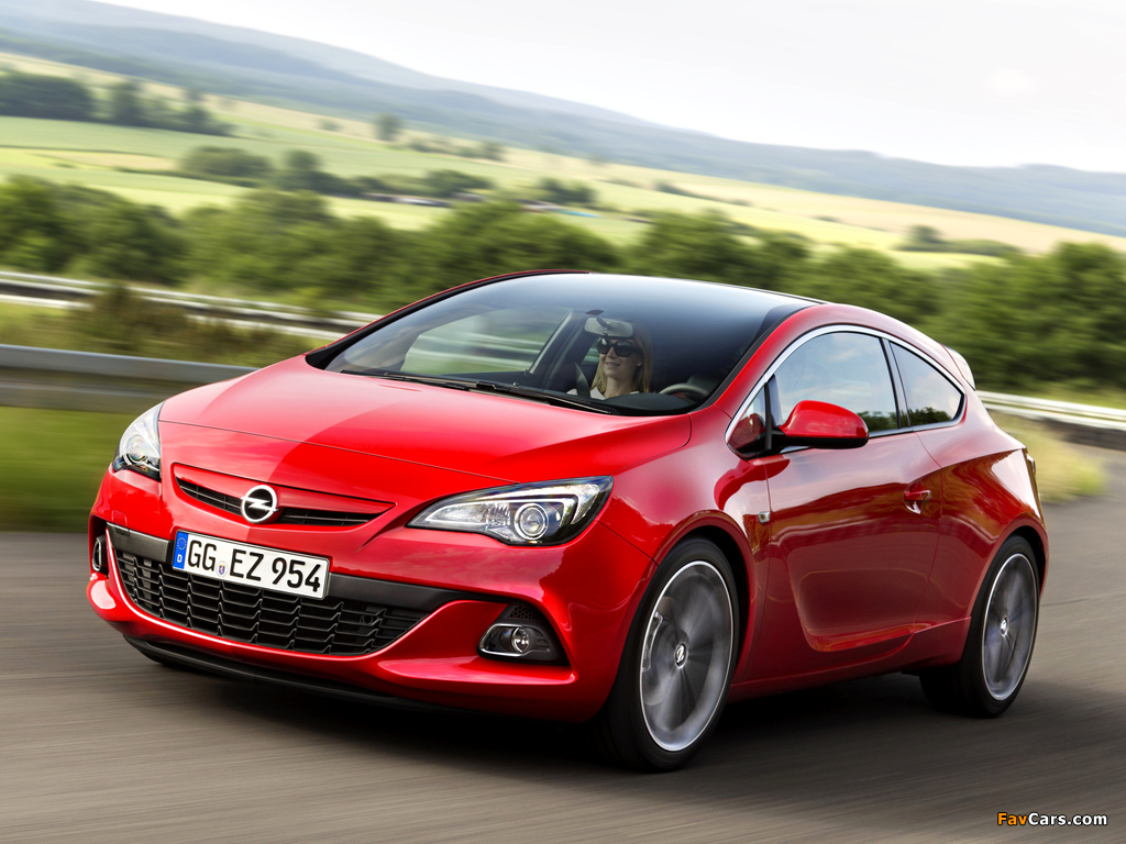 Pictures of Opel Astra GSI BiTurbo Panoramic (J) 2012 (1024 x 768)
