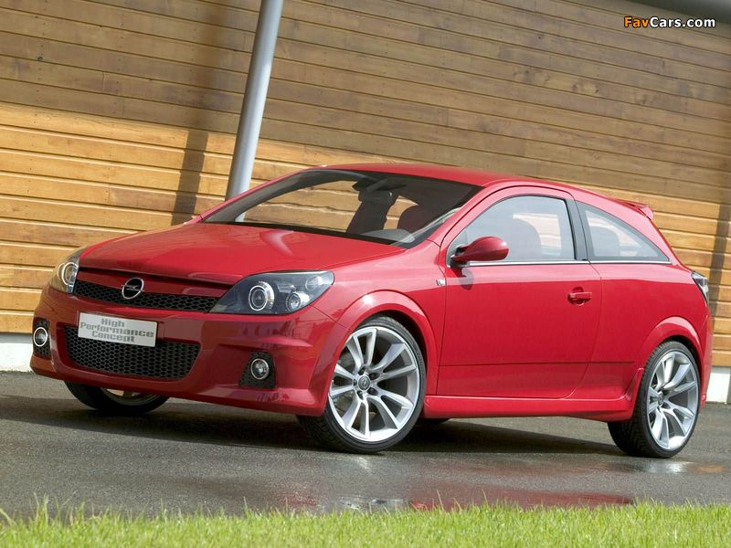Opel Astra GTC High Performance Concept (H) 2004 wallpapers (800 x 600)