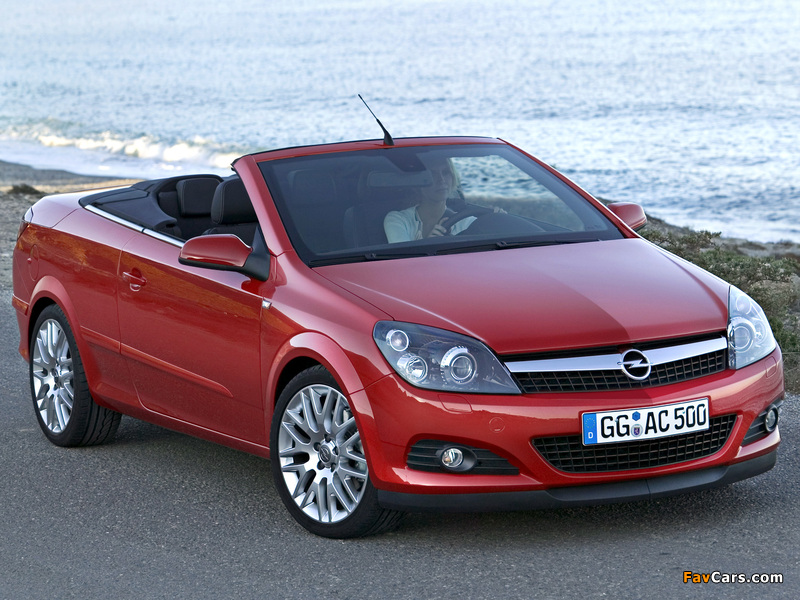 Opel Astra TwinTop (H) 2006–10 wallpapers (800 x 600)