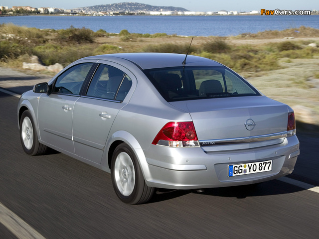 Opel Astra Sedan (H) 2007 wallpapers (640 x 480)