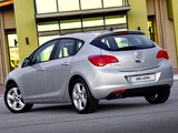 Opel Astra 5-door ZA-spec (J) 2010 wallpapers