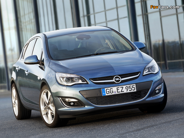 Opel Astra (J) 2012 wallpapers (640 x 480)