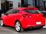 Opel Astra AU-spec (J) 2012–13 wallpapers