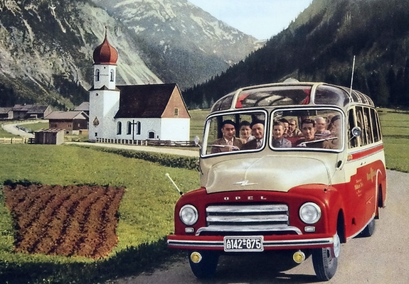 Opel Blitz 1.75t Omnibus by Kässbohrer 1952–60 images