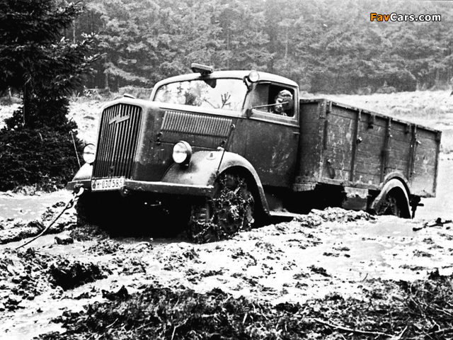 Photos of Opel Blitz 3.6-6700A Prototyp (N) 1940 (640 x 480)
