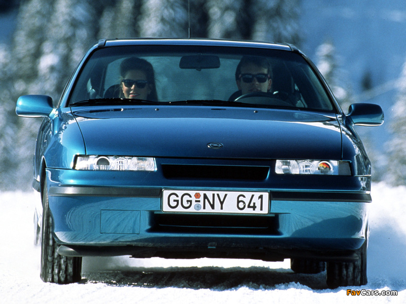 Opel Calibra 2.0i 1990–97 photos (800 x 600)