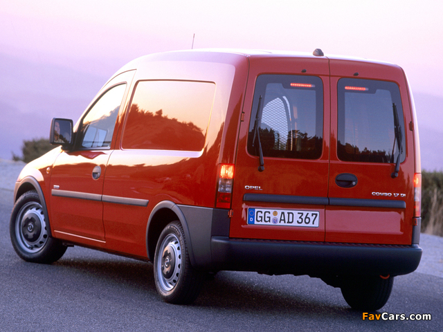 Opel Combo (C) 2001–05 pictures (640 x 480)