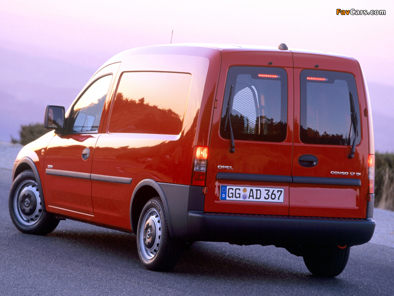 Opel Combo (C) 2001–05 pictures (800 x 600)