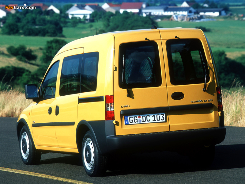 Opel Combo Combi (C) 2001–05 pictures (800 x 600)