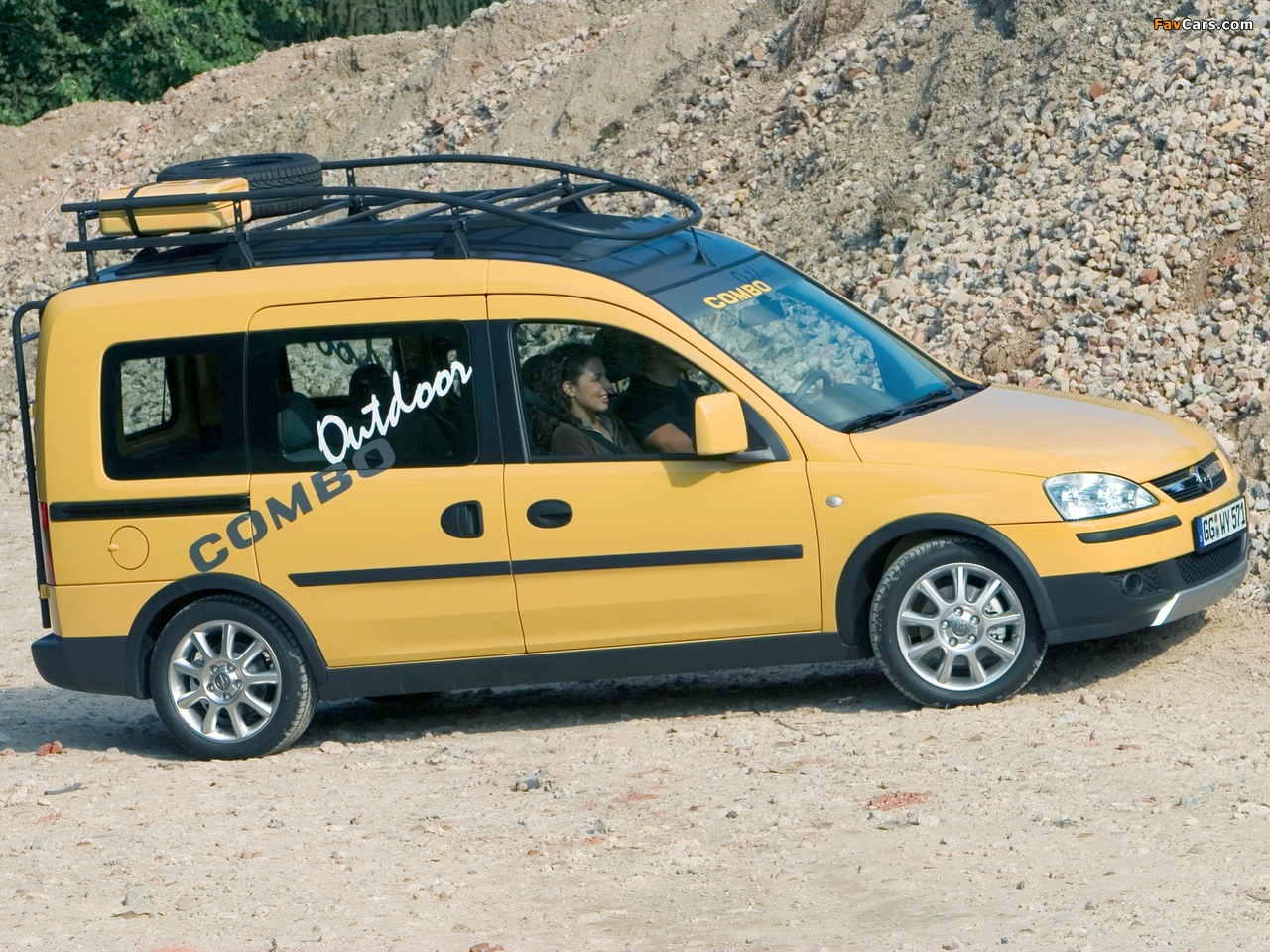 Opel Combo Outdoor Concept (C) 2004 wallpapers (1280 x 960)
