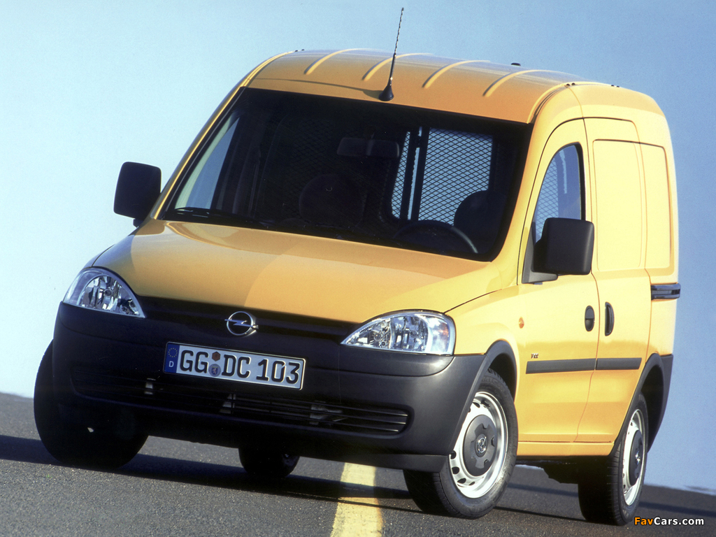 Photos of Opel Combo (C) 2001–05 (1024 x 768)