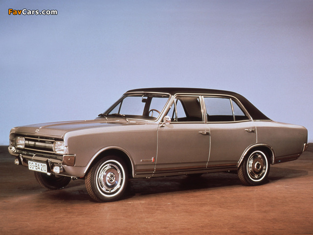 Opel Commodore (A) 1967–71 pictures (640 x 480)