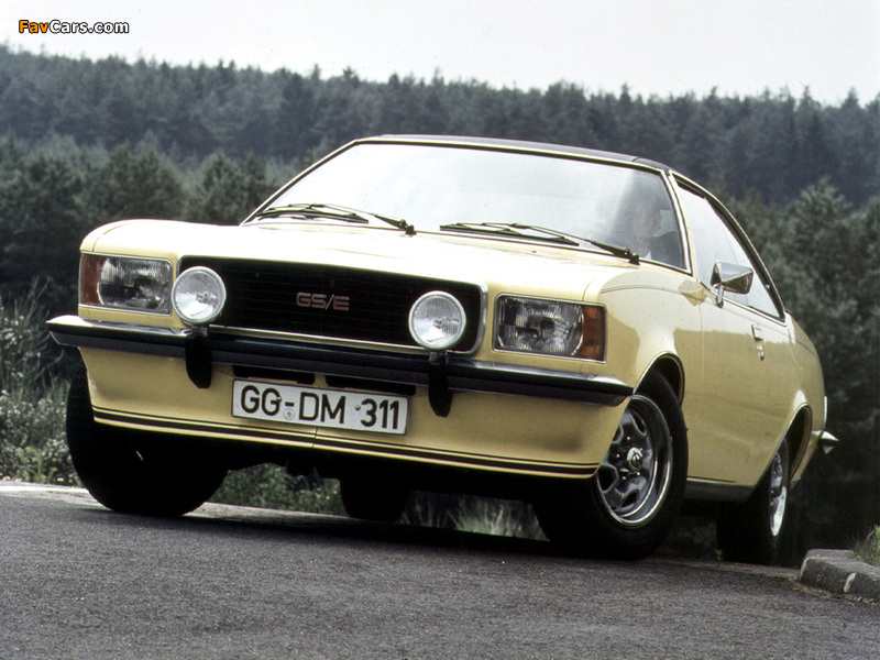 Opel Commodore GS/E Coupe (B) 1972–77 wallpapers (800 x 600)