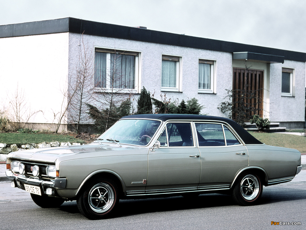 Pictures of Opel Commodore GS (A) 1967–72 (1024 x 768)